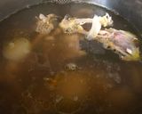 Hình bước làm 4 của món Bún thang Hà Nội