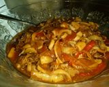 Foto langkah ke 6 dari resep Cumi saos tiram asam manis pedas,,,.