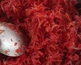 A picture of step 2 of Gajar Ka Halwa with Khoya.