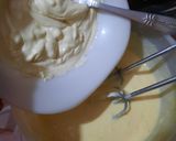 A picture of step 8 of Mango Cheese cake.