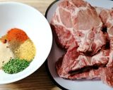 Lecsós tarja, sütőben sütve recept fázis 1 fotója