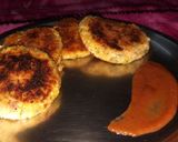 A picture of step 5 of Curd kebabs.