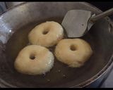 Foto langkah ke 8 dari resep Resep Donat Empuk Dan Lembut Tanpa Mixer Tanpa Bread Improver.
