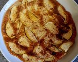 Túrós almás palacsinta pizza recept fázis 6 fotója