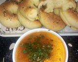 صورة لخطوة 5 من وصفة اساور السميد محشية خضر