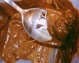 A picture of step 2 of DIY Chocolate roll.