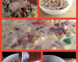 A picture of step 2 of AMIEs Fruit Salad (in Bottles).