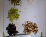 A picture of step 2 of Stewz Cranberry Pasta.