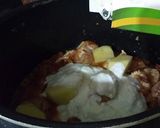 A picture of step 6 of Dajjad khubus pilaf without oven.