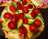 Foto del paso 11 de la receta: Pizza de avena al microondas light! Masa de pizza, 6 opciones!