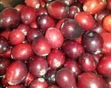 A picture of step 1 of Sig's Rich, Boozy Cranberry Sauce.