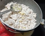 A picture of step 2 of Coconut Burfi.