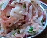 मूली गाजर का लच्छा सलाद (Mooli gajar ka lachha salad recipe in hindi) रेसिपी चरण 4 फोटो