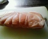 A picture of step 1 of Black Tea Pork.