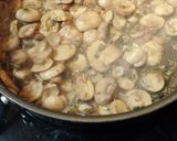 A picture of step 3 of Easy Spinach and Mushrooms.