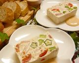 A picture of step 5 of Christmas Terrine.