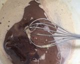 Foto langkah ke 4 dari resep Brownies Kukus Nyoklattt(No mixer,No Oven).
