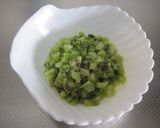 A picture of step 1 of Rice Flour Chocolate Cake with Kiwi.