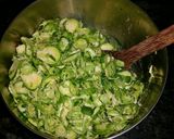 A picture of step 8 of Brussel Sprout Cole Slaw.