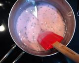 A picture of step 8 of Cherry Blossom Mousse Cake.