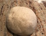 A picture of step 5 of Sourdough Akkawi Manoushe.