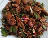 Foto langkah ke 4 dari resep Tumis tempe kacang panjang menggoda.