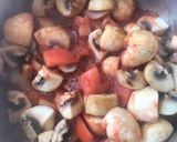 Foto del paso 2 de la receta: Lentejas (de bote) con champiñones 🍄