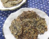 A picture of step 7 of Roasted Sesame Crackers Made With Thin Toasted Barley Flour.