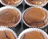 Foto langkah ke 5 dari resep Brownies Cup Shiny Crust.