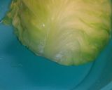 A picture of step 1 of Qunioa & Flax Seed Cabbage Rolls.