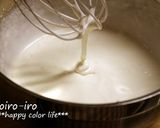 A picture of step 8 of Easy Milk Coffee Bavarian Cream Cake!.