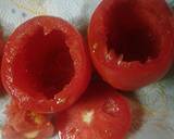 Spicy Egg salad stuffed tomato recipe step 2 photo