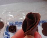 A picture of step 11 of Decorative Chocolate Roses.