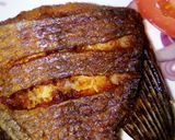 A picture of step 6 of Deep fried tilapia/kachumbari.