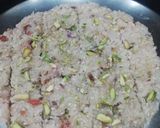 A picture of step 8 of Nariyal Pak.