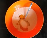 A picture of step 1 of Apple pancakes.