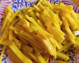 Hình bước làm 1 của món Gỏi Cuốn Ức Gà & Rau Củ Ngũ Sắc