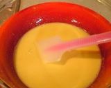 A picture of step 3 of Bavarois.