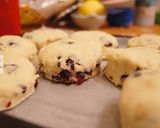 蔓越莓豆奶司康餅 Cranberry soy milk scone的食譜步驟6照片