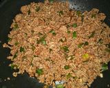 A picture of step 2 of Beef mince stack.