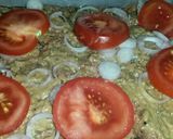A picture of step 7 of Sig's No Bun Cheeseburger Bake.