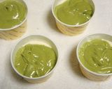 A picture of step 6 of Marbled Matcha Muffins.
