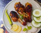 হারিয়ালি চিকেন টাংরি কাবাব (hariyali chicken tangri kabab recipe in Bengali) রেসিপি ধাপ - 8 ছবি