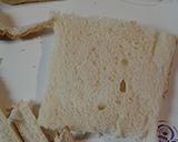 A picture of step 1 of Skyes sandwiches.