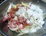 A picture of step 3 of Farmhouse Recipe: Chinese-style Onion Kakiage Fritters.