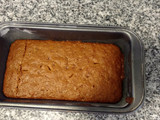 Budín saludable de pera/manzana
