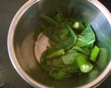 A picture of step 2 of Green veggies stuffed chatai paratha.
