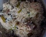 A picture of step 5 of Mutton pulav.