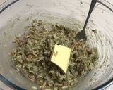 A picture of step 2 of Fried Rice and Lentil Pie.