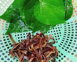 Hình bước làm 1 của món Chả Lá Lốt